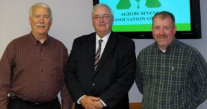 Left to right: Rick Petersen, Mike Maranell, AAI Interim Executive Director, James Russmann Not Pictured: Art Halstead and Tom Linnen 